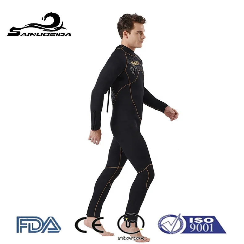 W1003 2020 New OEM support  warm sunscreen 5MM neoprene triathlon diving suit