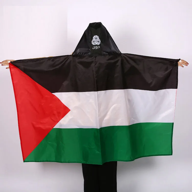 Hight quality free sample chuang dong printing polyester 3x5 palestinian national  body flag
