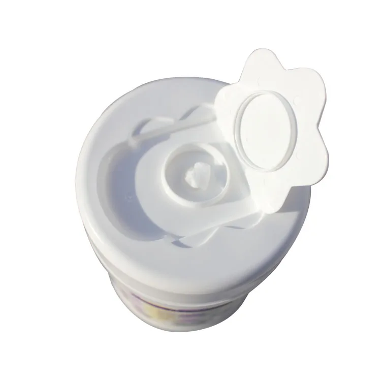 120pcs antibacterial Customized Medical alcohol wet wipes in plastic tube