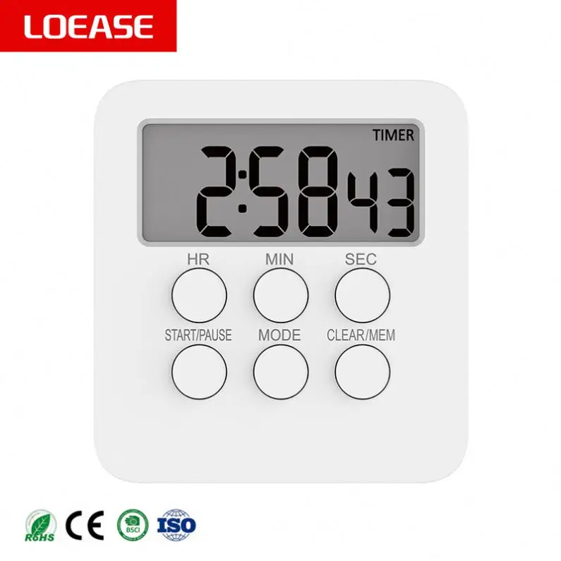 students small cooking feeder timer lab digital lcd screen kitchen countdown timer MODEL NO T0609