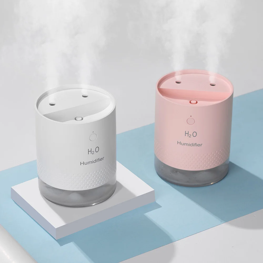 Мини Портативный Автомобильный увлажнитель воздуха Snow Mountain диффузор H2O с двойным соплом