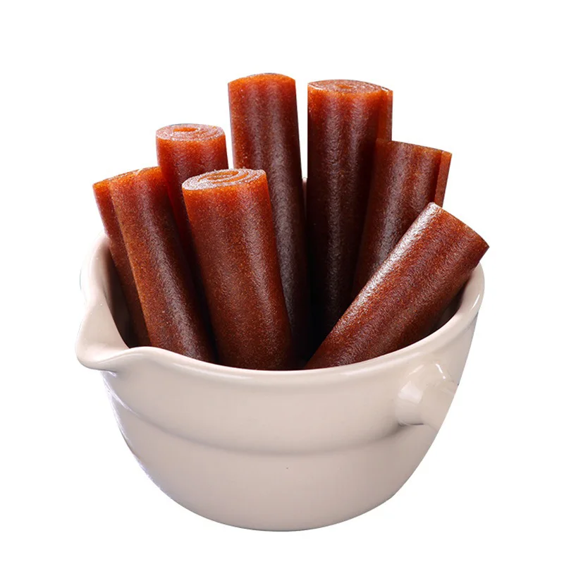 Candy Fruit Hawthorn Roll Original Flavor Snack Hawthorn Fruit Leather
