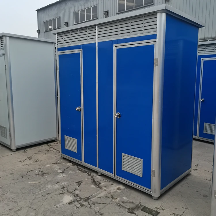 Professional China Portable Toilet With Air Conditioner, Modular Prefab Shower Room With Toilet