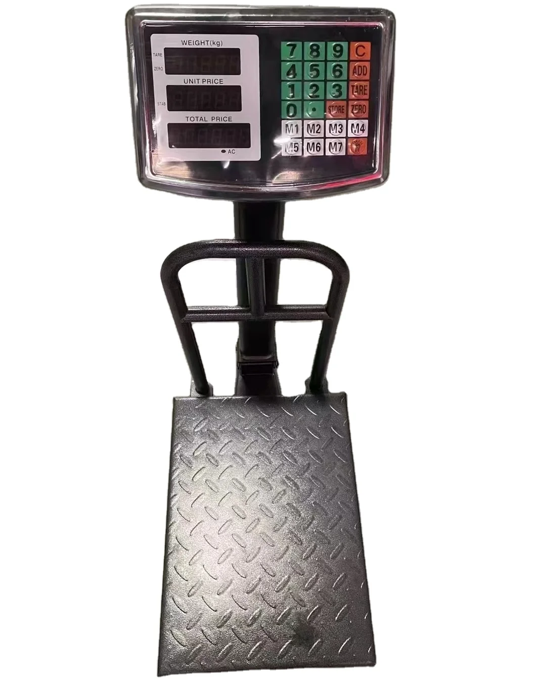 RENKMHE LED/LCD Customizable Size Stainless Steel Digital Platform Scale 60kg 100kg 300kg  RENHEHQ