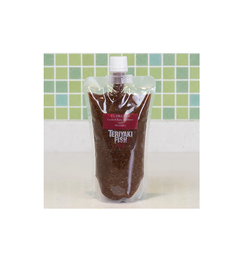 Японский TERIYAKI-FISH желе свежий изготовленный на заказ упаковки еды заедк
