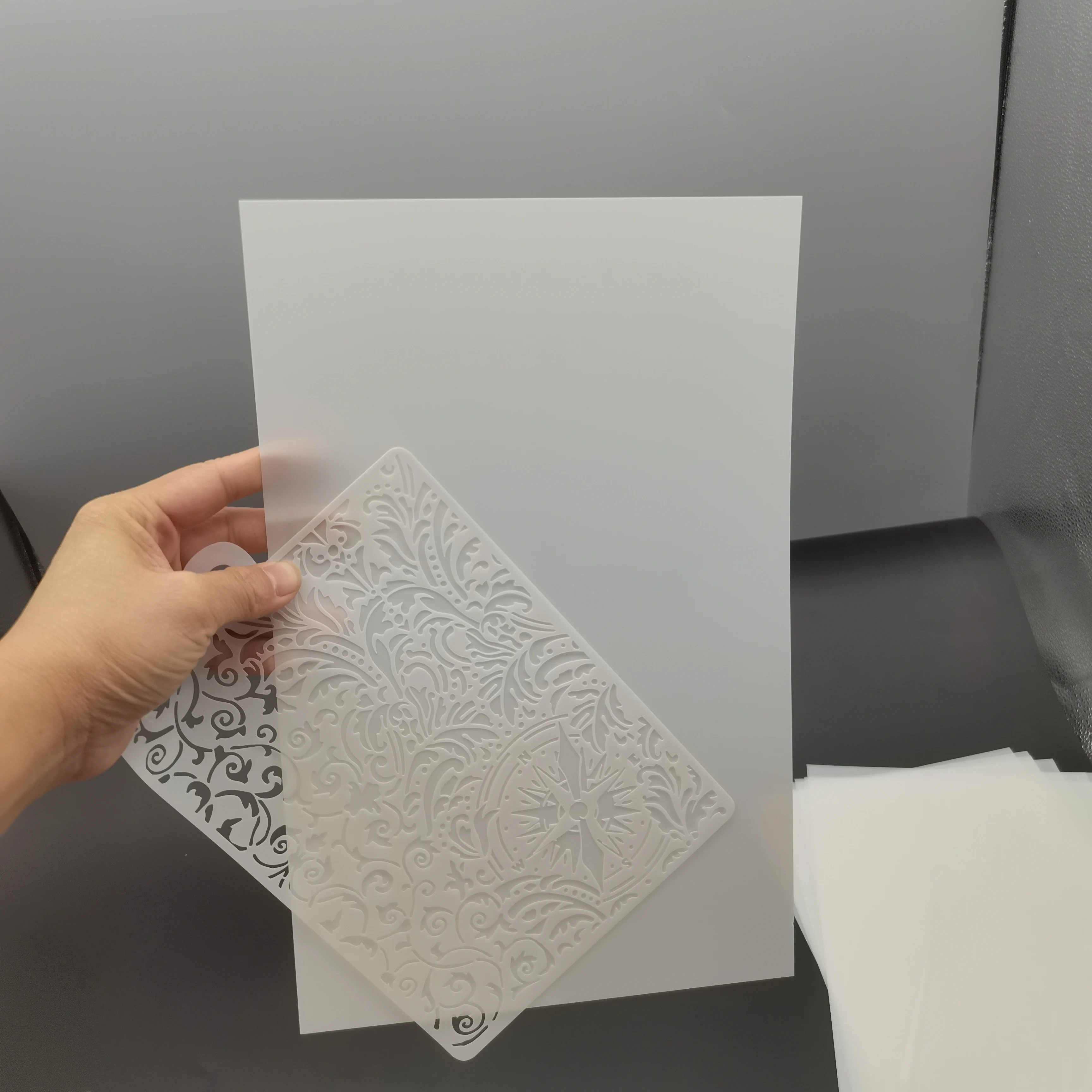 7.5mil Blank Mylar Film Rolls For Large Size Stencil Sheet Blank