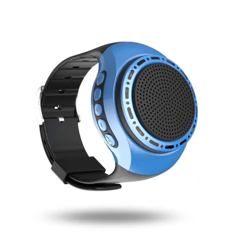 U6 Gift blue tooth sport blue tooth speaker watch with led run light