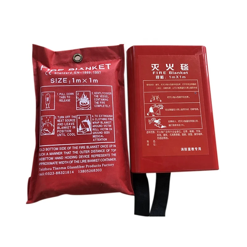 Superior  Fiberglass Material Fire Weld Blanket For Laboratory