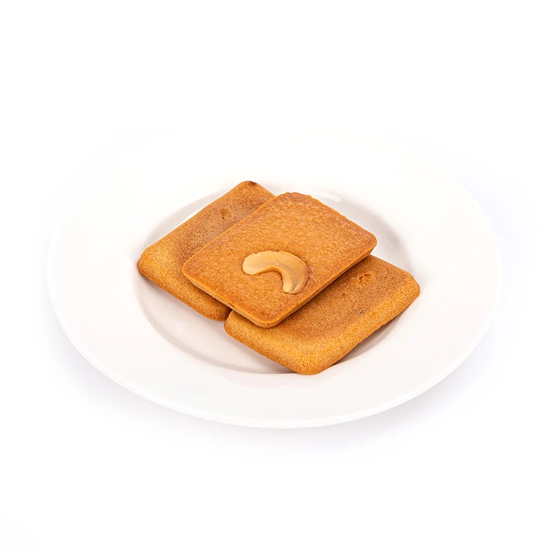 Hot Sale High Quality Delicious Biscuits Chinese New Year Snack Food Healthy Crispy Cashew Biscuit
