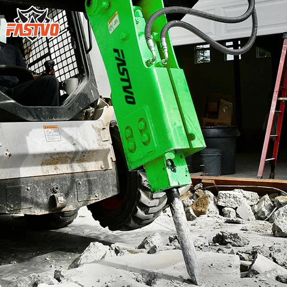 China Made Drilling Tools Hydraulic Skid Steer Hammer for Skid Steer Loader