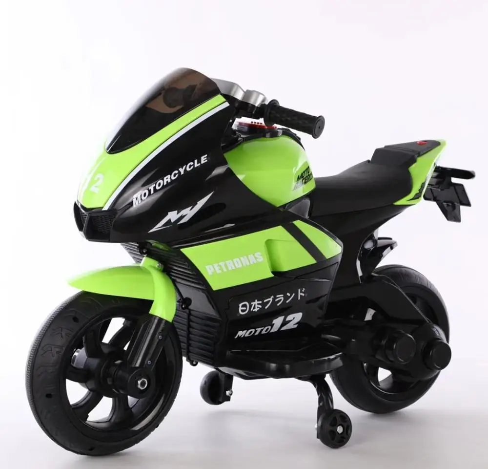 Fashion Bike 5188 Hand Race Kids Ride on Toy Car Battery Big Comfortable Seat Plastic with Battery Power Electric Cycle 1pcs/ctn