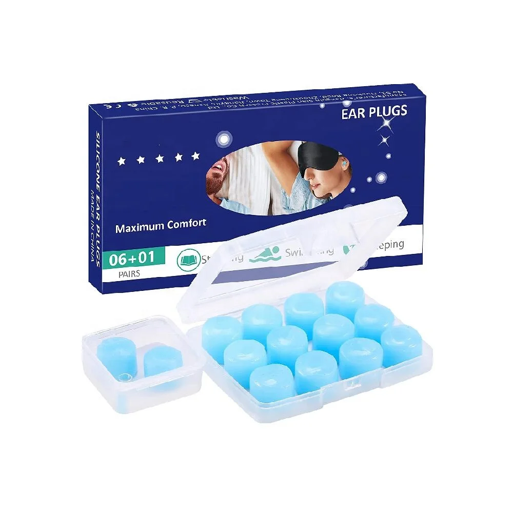 Заводские Мягкие силиконовые противошумные беруши шумоподавляющие для сна