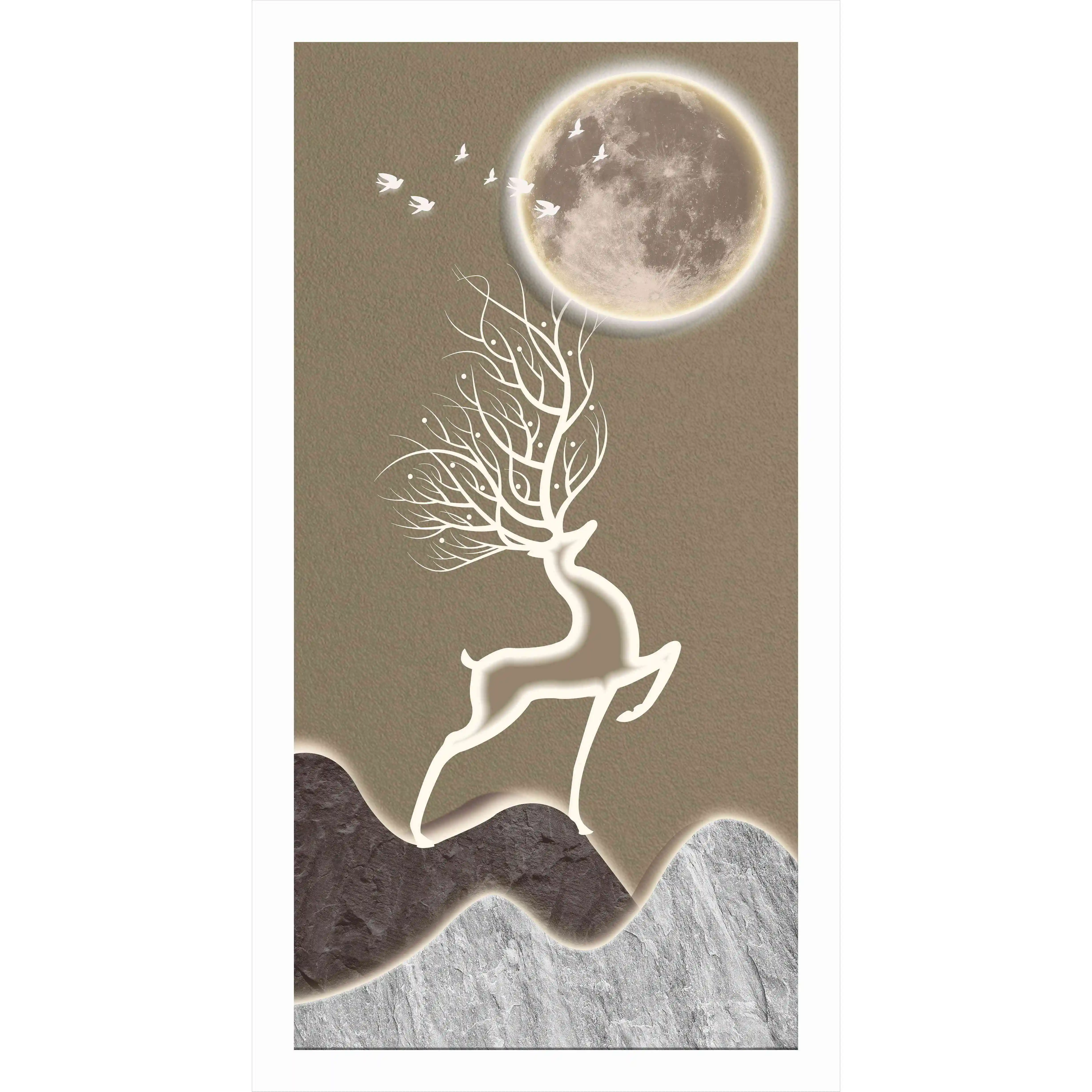 Abstract Islamic Wall Art Canvas Painting Muslim Religion Posters Print Picture