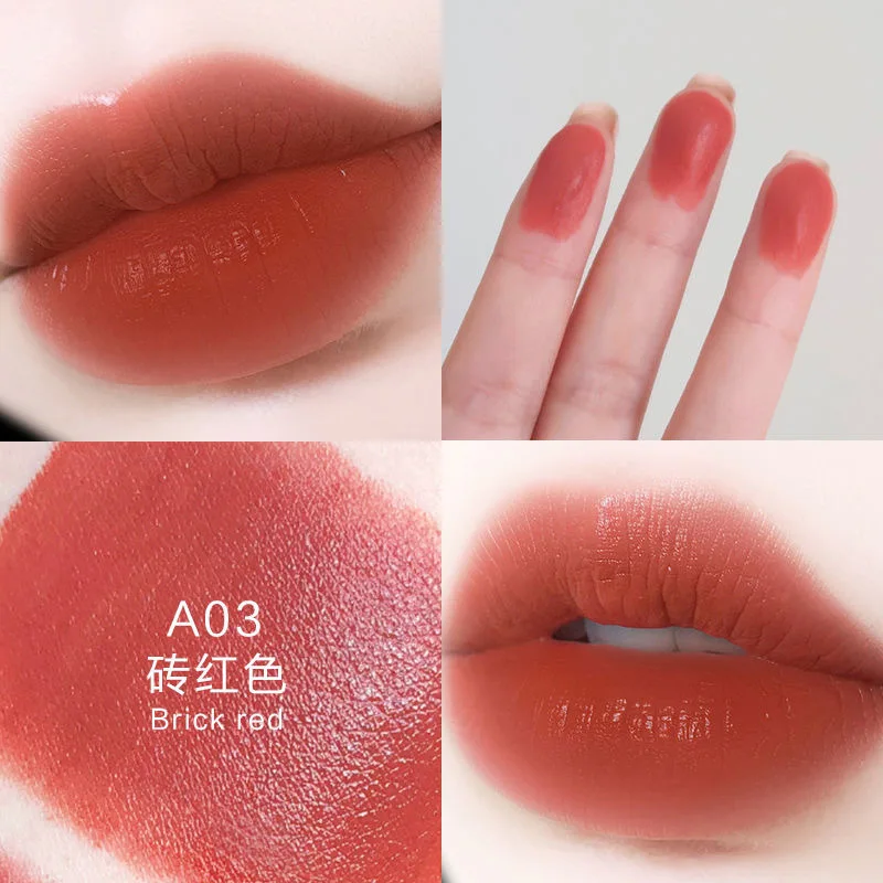 Wholesale Makeup Luxury Lipstick 12 Colors Moisturizing High Pigment Long Lasting Waterproof Plumping Matte Velvet Lipstick