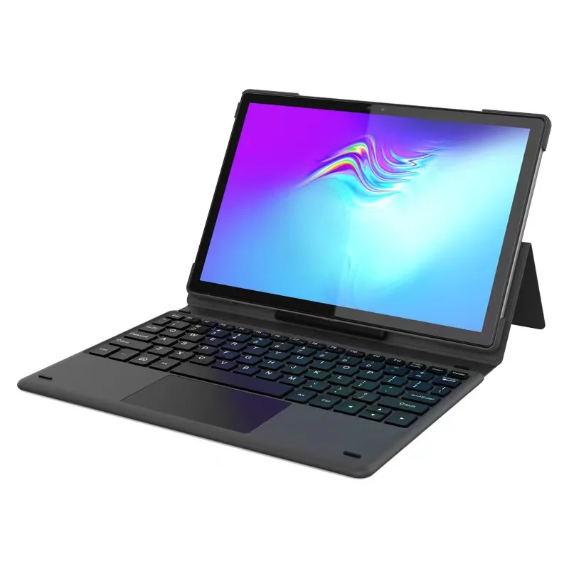 Tablet 10 Inch Android 11 Tablets 2 in 1  with 4+64GB Storage Octa-Core  4G Cellular Tablet with Keyboard