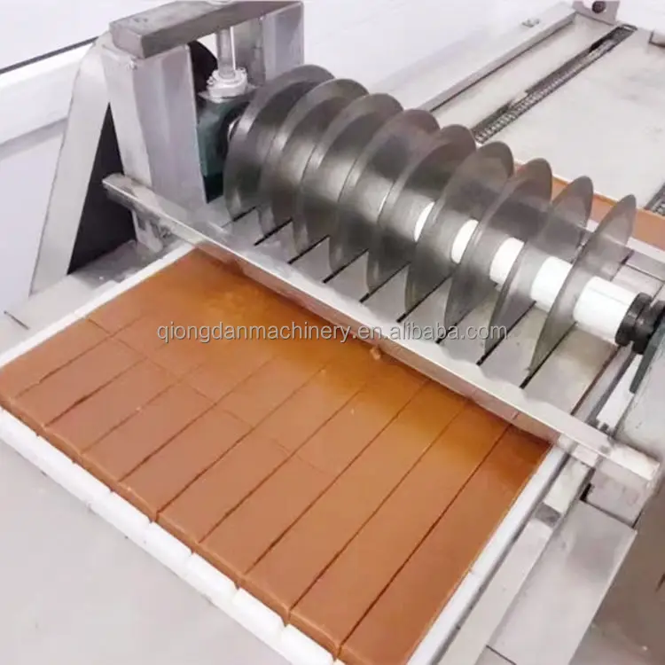Full automatic peanut nougat production line/sesame candy bar making machine Halva Nougat Making Machine Halawa Production Line