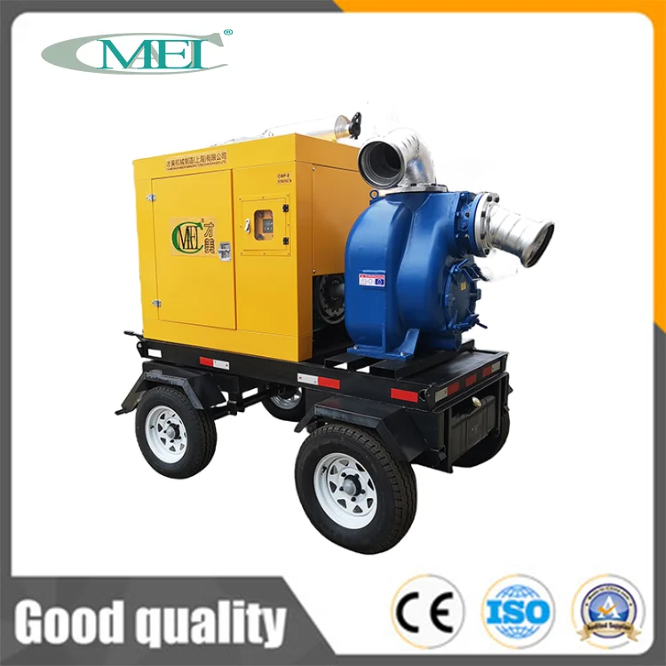 Trailer Engine Driven Sewage Pump