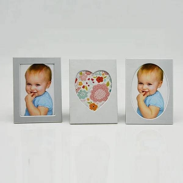 Promotion Gift Heart Shape Aluminium Mini Photo Frame