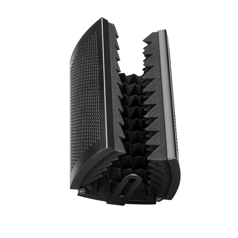 Microphone Isolation Shield, Studio Mic Sound Absorbing Foam Reflector for Any Condenser Microphone Recording Equipment Studio