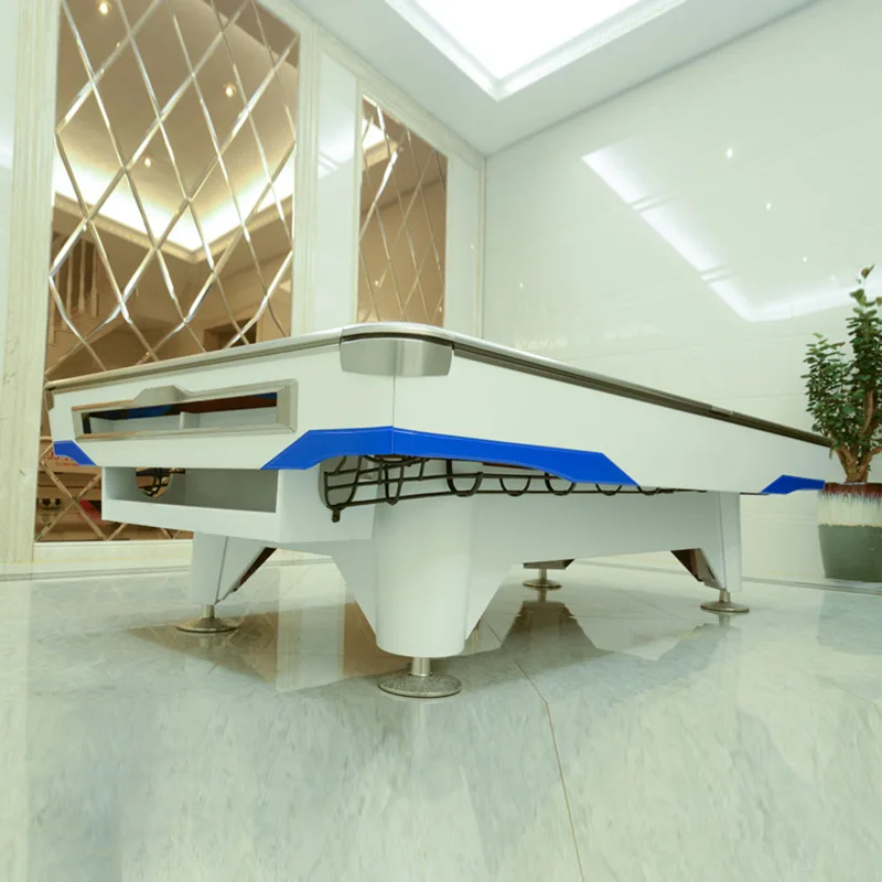 Bojue Hot Selling Customizable Size Solid Wood Cushion Bluestone Slate American style billiards pool table