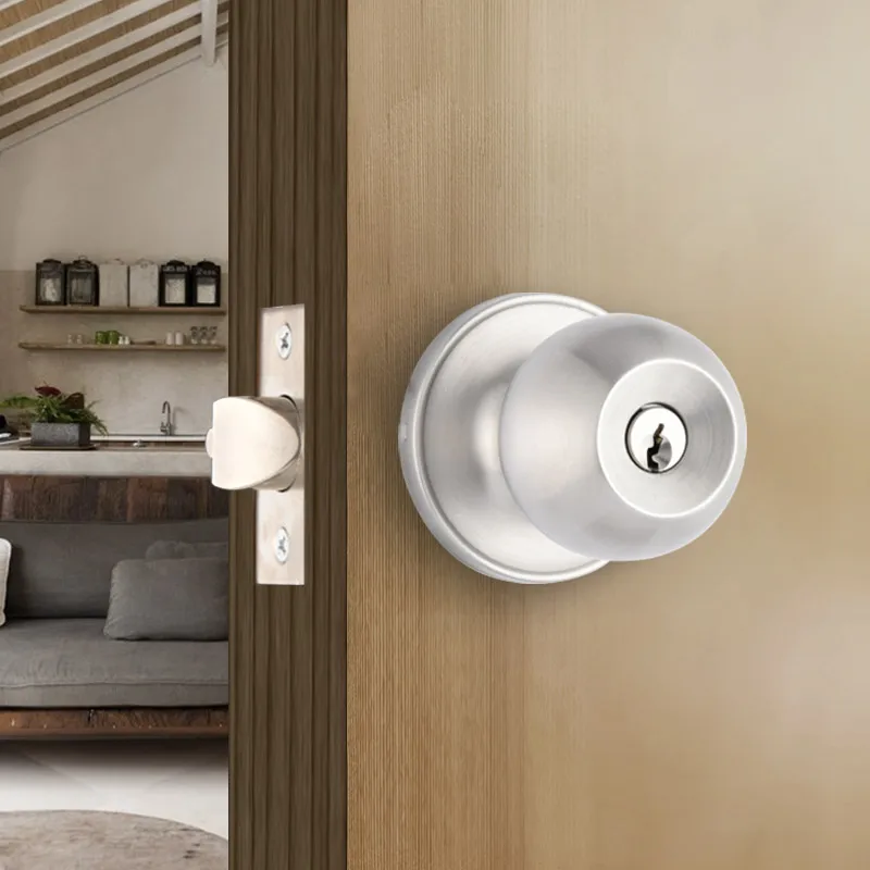 Amazon vintage privacy knob bathroom twist stainless steel handle mortise ball turn lock