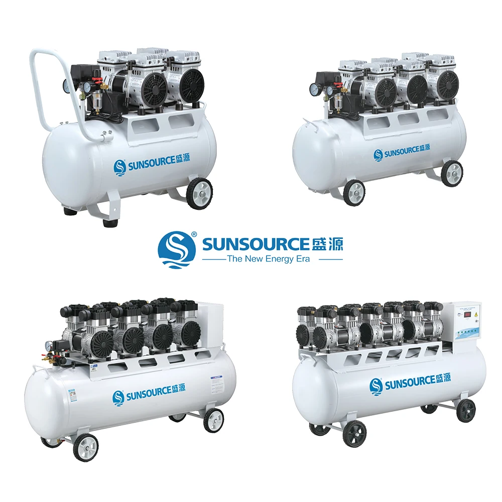 Best Air Compressor On Sale Mini Air-Compressor Machine 9L 7Bar 59dB Silent Oil Free Air Compressor