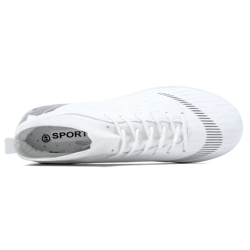  Обувь zapatos De Futbol Wish/Aliexpress обслуживание по системам OEM/ODM с высоким берцем оригинальный Заказная футбольная обувь высокого