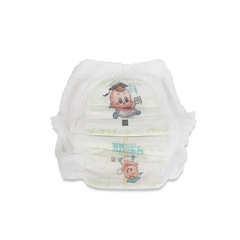 OEM Waterproof Baby Diaper Pants   Disposable Korean Diapers Medium Cloth Like Baby Diapers