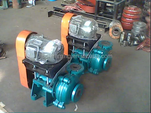 wholesale 8 / 6  E  3 / 2 C D F 4 Inch Heavy Duty sludge suction centrifugal pump Smart sand slurry dredge pump