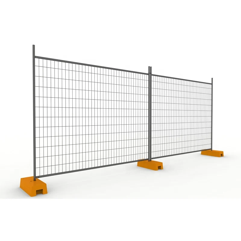 Galvanized Construction Fence for Access Control