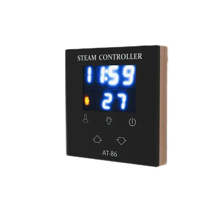 Sauna heater touch digital control panel and control box for dry steam sauna room