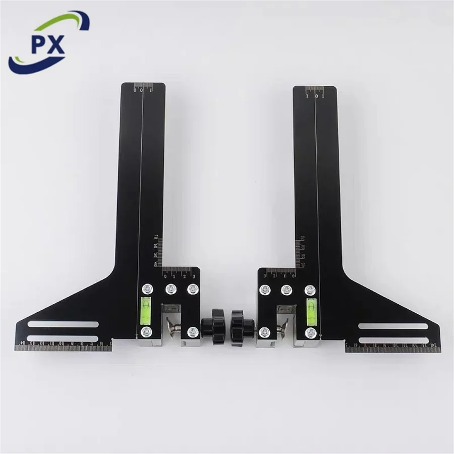 Stainless steel elevator integrated track calibration single line guide rail track alignment calibration ruler Elevator parts