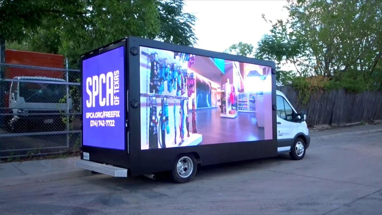 for sale P6 P8 P10 outdoor display moving truck mobile trailer led screen
