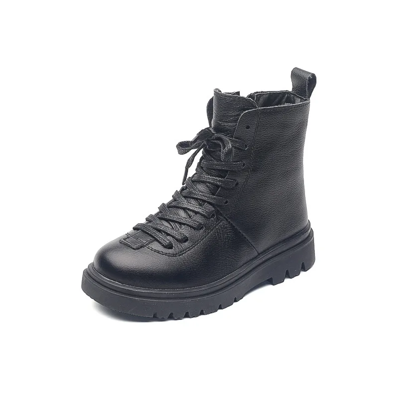 Girl Baby Leather Sport High Quality Children Martin Boots Winter Little Boy Shoes Cowboy Kids Boots