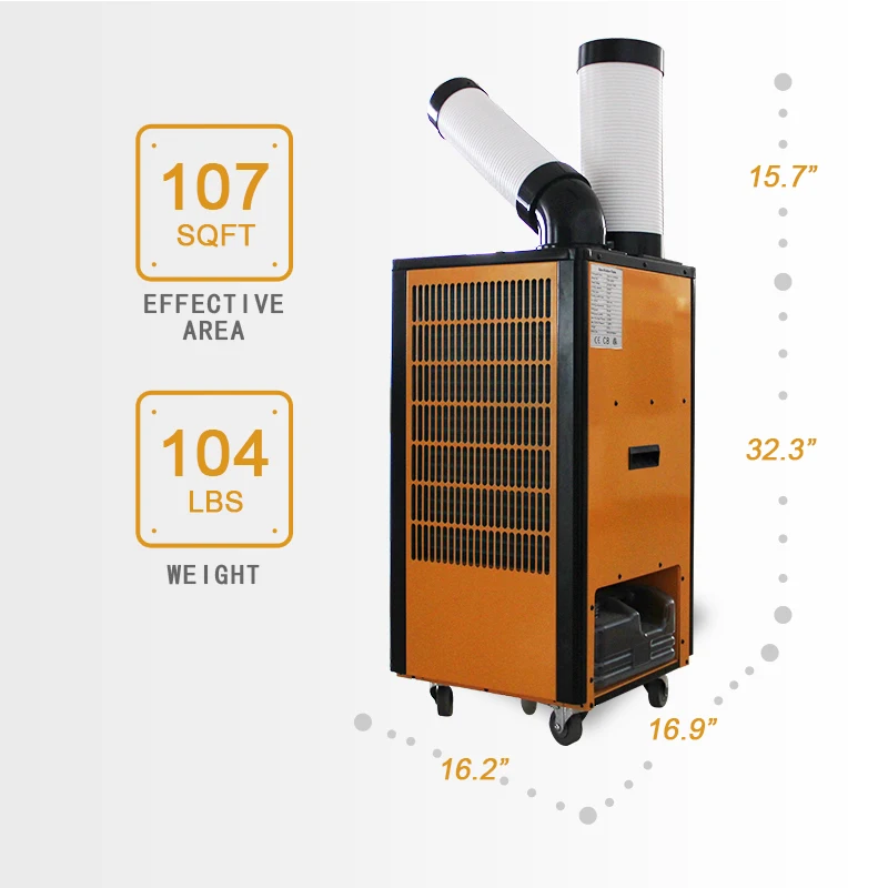 Industrial aircon for camping, aircon portable air cooler conditioner