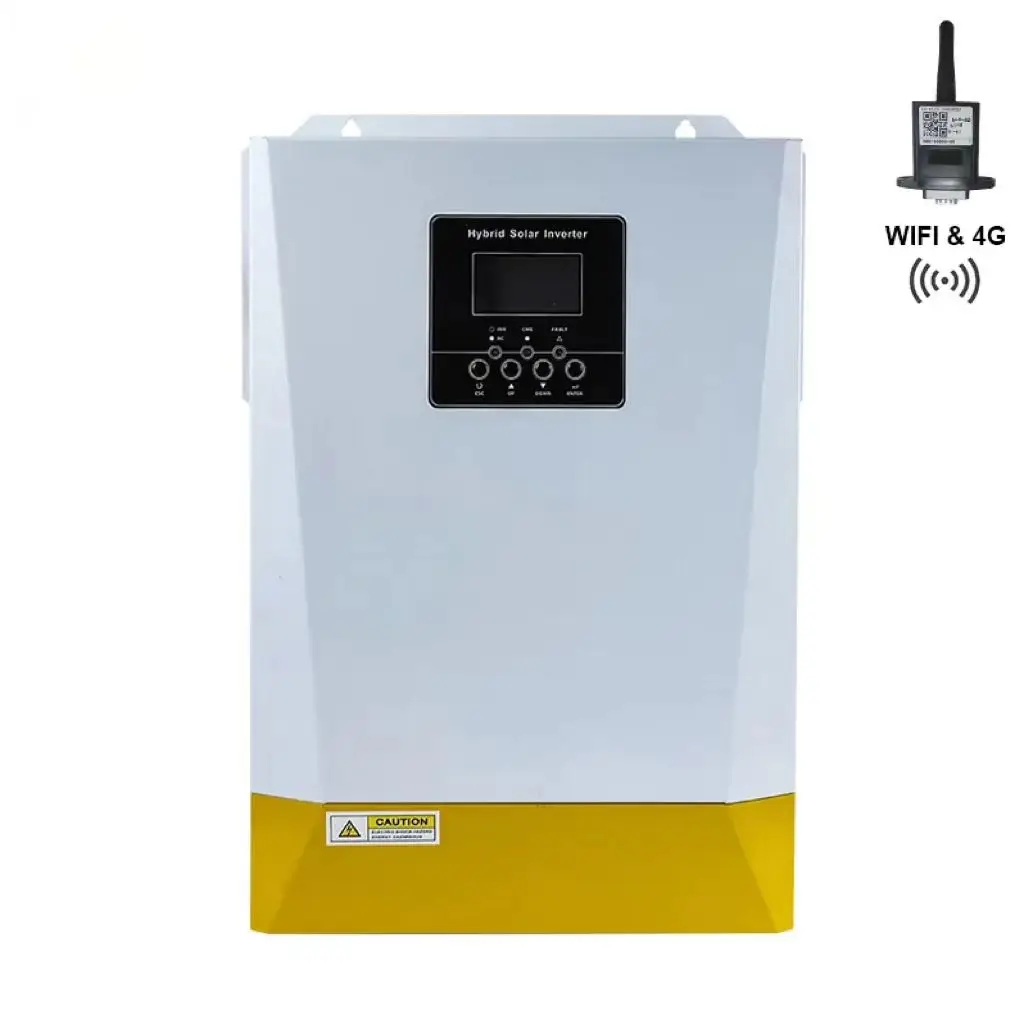 3KW 220VAC on grid off grid MPPT charge controller 60A pv micro inverter power wall with lithium battery inverter