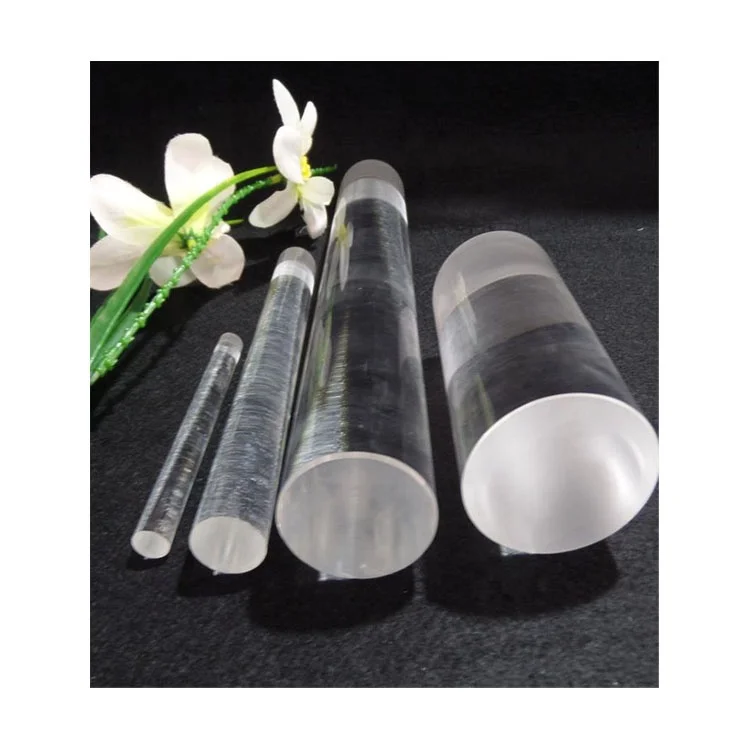 Подгонянный кварцевый стержень высокой плотности кремнезема плавленый