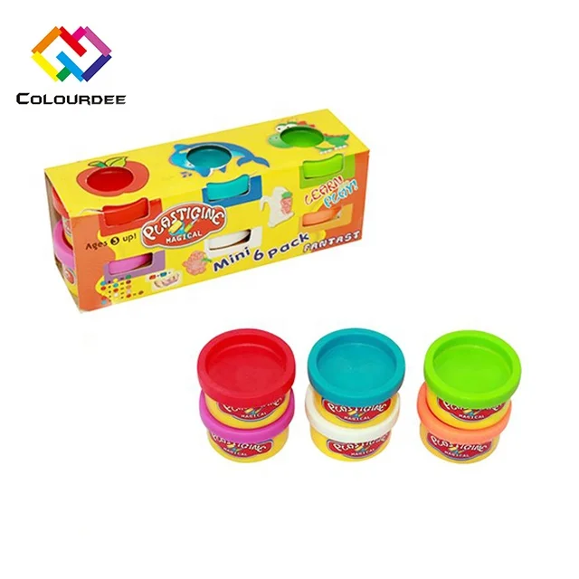 Non Toxic play dough plasticine intelligent Educational soft air dry Light Modelling Clay Fluffy Slime Mud Supplier Wholesale