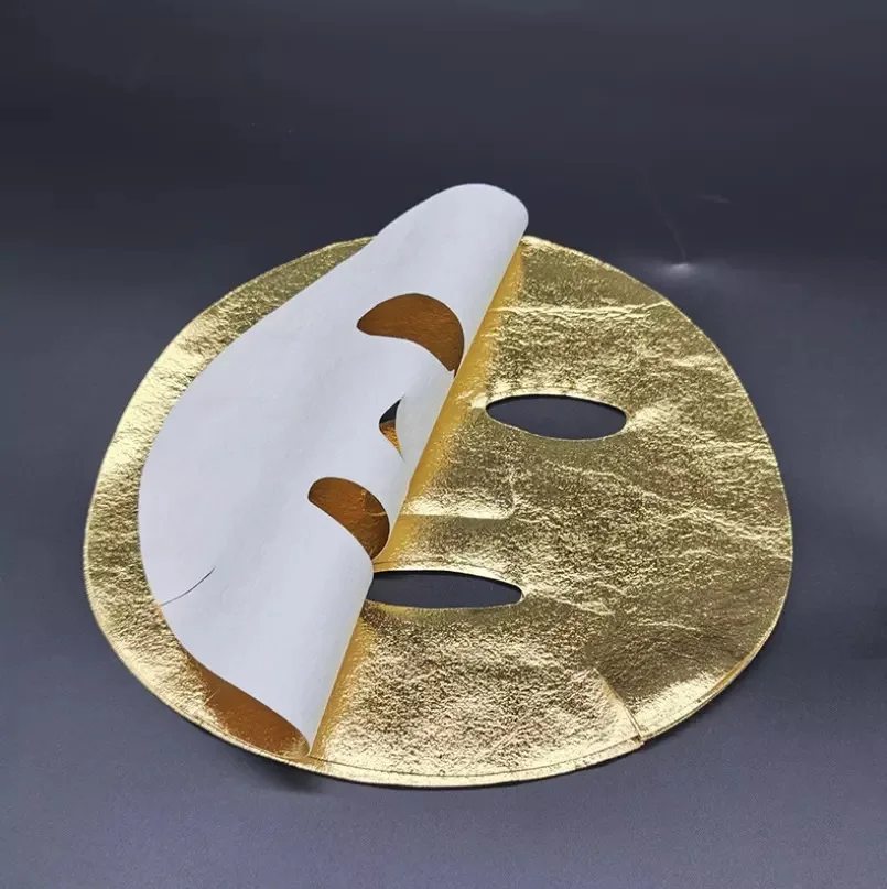 Viscose Vegan dry masking sheet organic viscose spa face mask for Korean cosmetic beauty spa