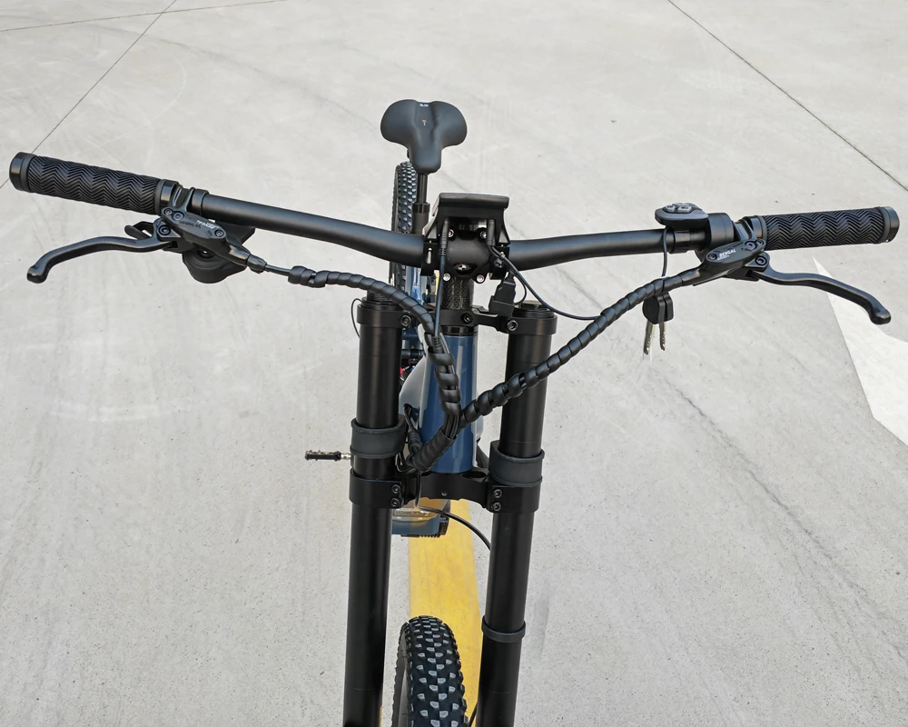 11 Speed 48V 15Ah Bafang OUKA M560 M620 19 Inch Electric Mountain Bike with High Capacity Central Motor Battery Made in China