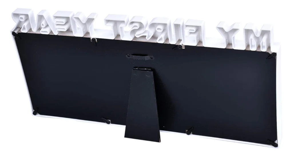 My First Year Baby Keepsake Frame for Photo Memories