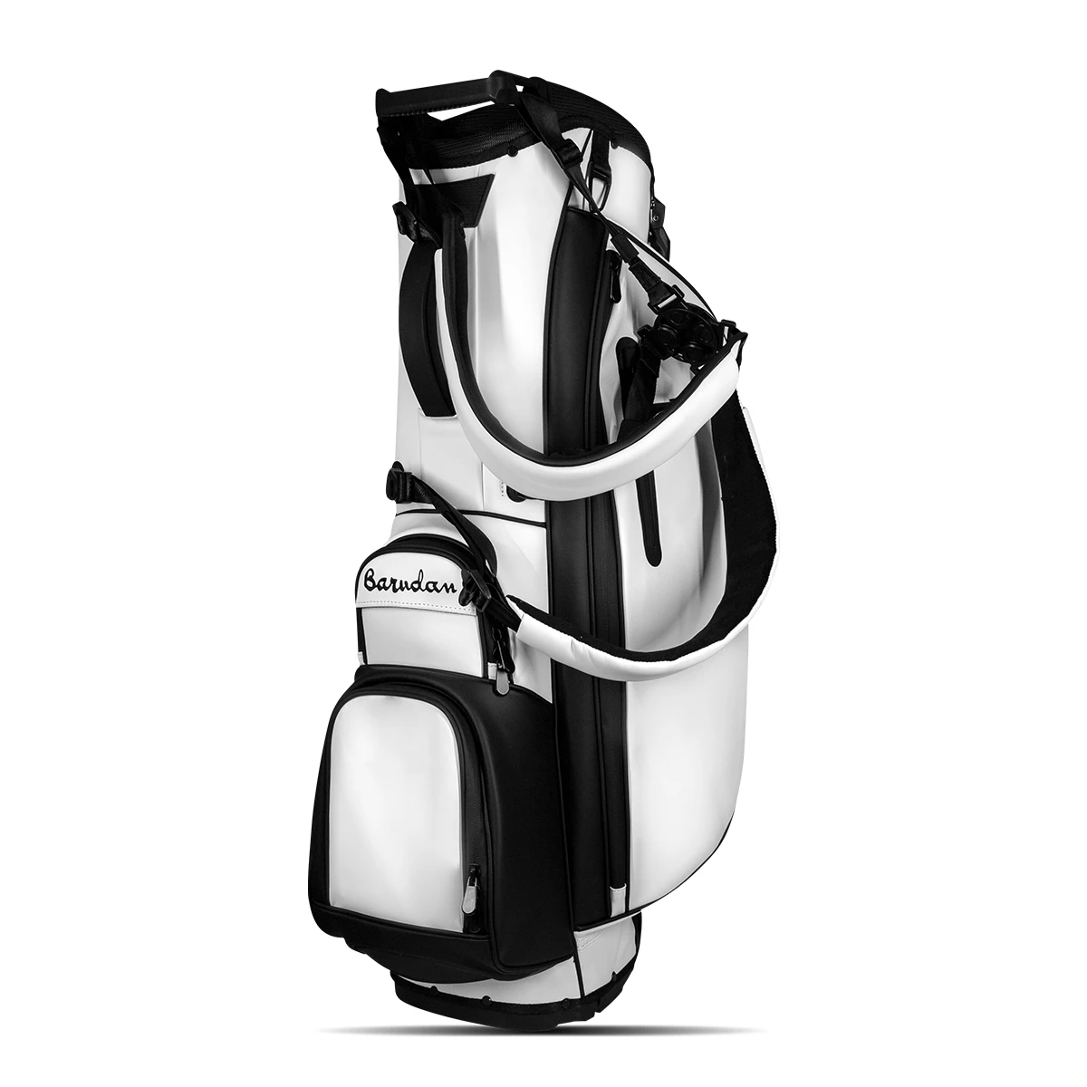 Factory Direct Custom Logo Waterproof Golf Club Bag Customized White Pu Leather Golf Stand Bag Vessel Golf Bag
