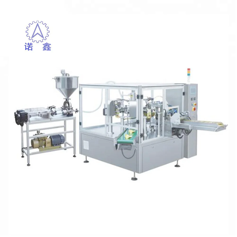 LGL liquid paste cream automatic pouch bag given bag filling packing Machine