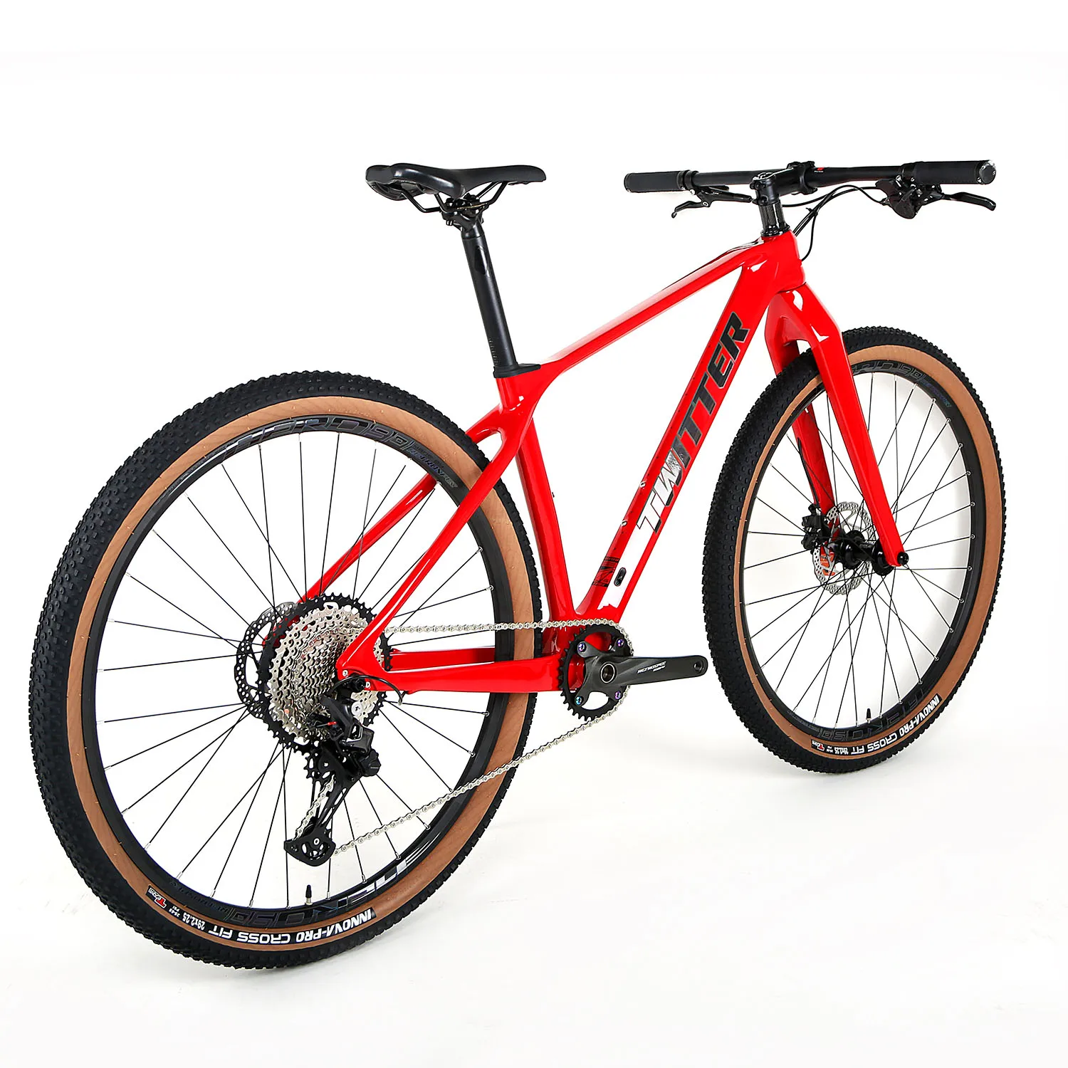 High quality Twitter  SHlMANO DEORE 1x12 Speed 29 inch Cross Country  MTB Trail Mountain Bike M6100