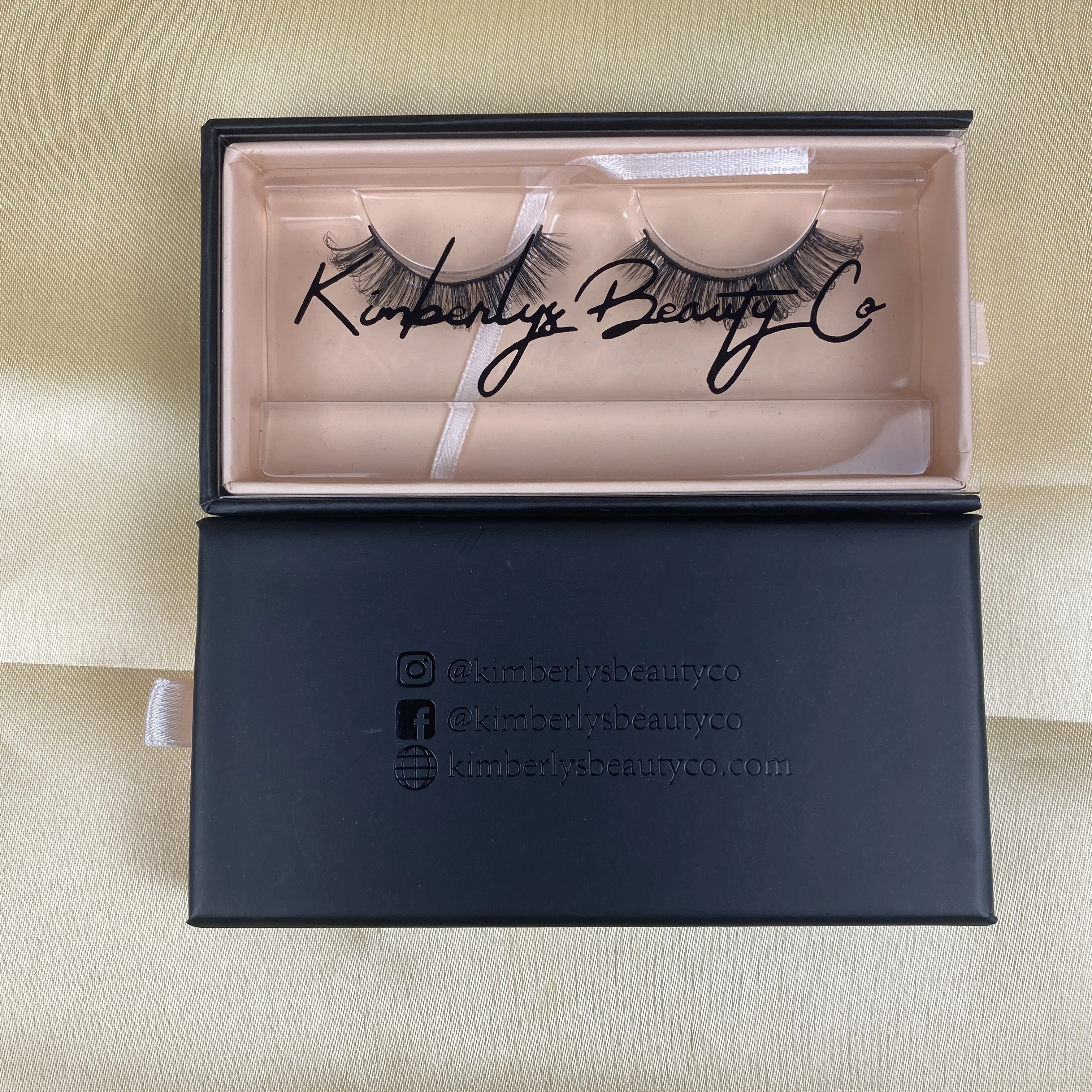 B923 Wholesale custom logo luxury empty Orange and Black pvc eyelashes package box eyes lashes box