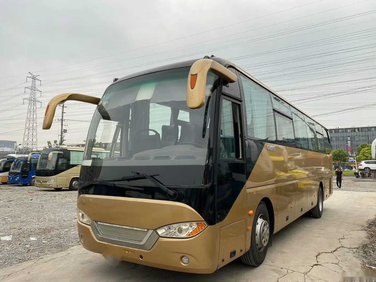 China Zhongtong Bus 47 Seaters Passenger Coach Bus Price Bus de Transport Occasion Senegal