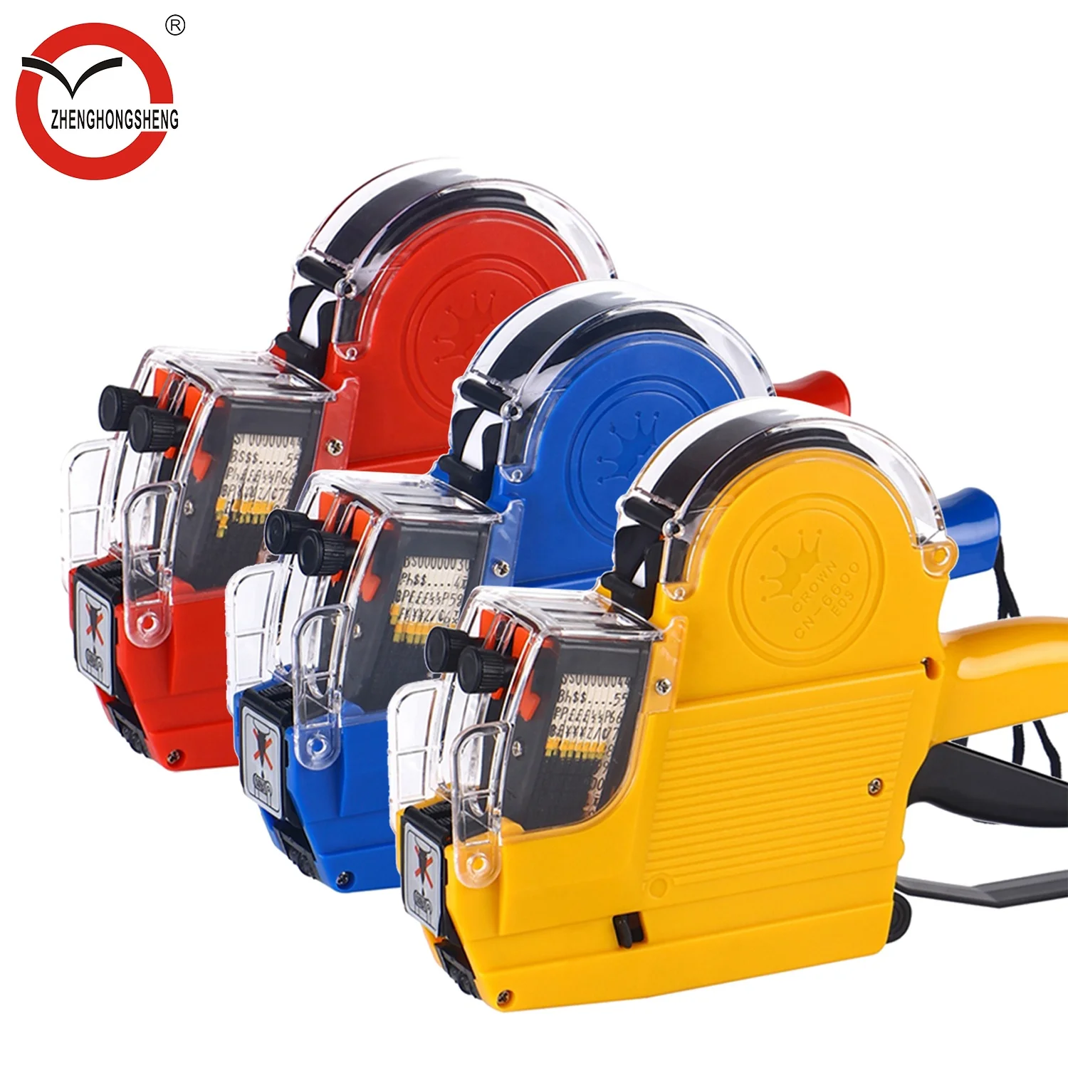 CN-6600EOS 2 line 10 Digits Price Labeller Labeling Machine Tag Gun for Supermarket