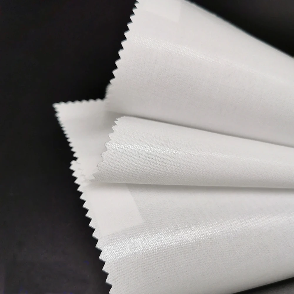 100% Cotton Woven Fusible Shirt Interlining for Collar Placket and Cuff shirt collar fusing interlining