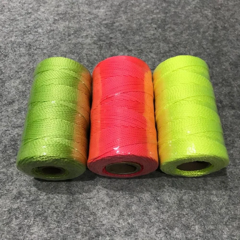 18 # Строительная леска Mason twine кирпичная нейлоновая оплетка неоновый шнур с флуоресцентным