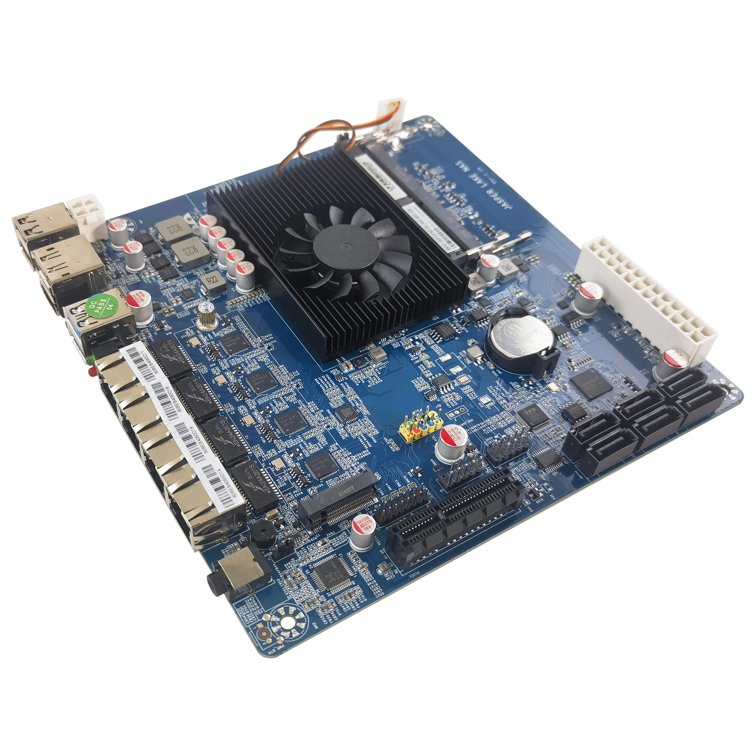 Topton N6005/N5105 4xInteI i226-V 2.5G NAS Mini ITX 17x17CM Motherboard Nics 2* M.2 NVMe 6*SATA3.0 2*DDR4 HDMI2.0 Soft Router